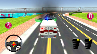 Speed Ambulance Rescue : Ultimate City Traffic 3D screenshot 4