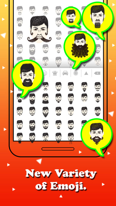 Beardmoji Emoji - Beard Emojis & Emoticon Stickers screenshot 2