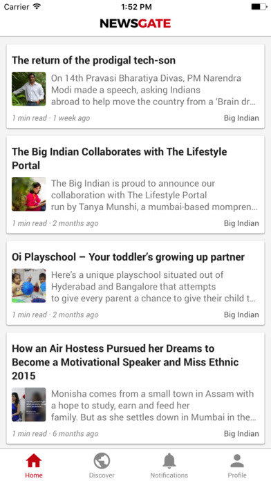 NewsGate - Your personal newsfeed screenshot 2