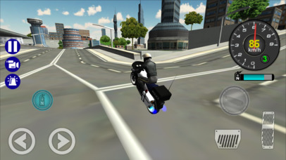 Police Bike Driving Simulator screenshot 2