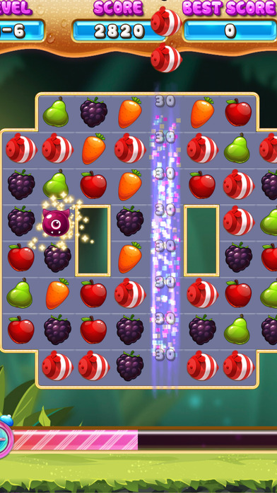 Forest Fruits Lite - Puzzle Match 3 Game screenshot 4