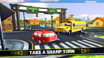 Kids School Bus - Driver Simulator 3D Game screenshot 4