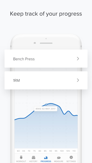 GymGuru workout, exercise, gym and fitness tracker screenshot 3
