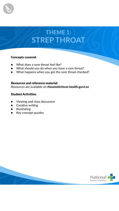 Rheumatic Fever Prevention - Teacher's Aid screenshot 2