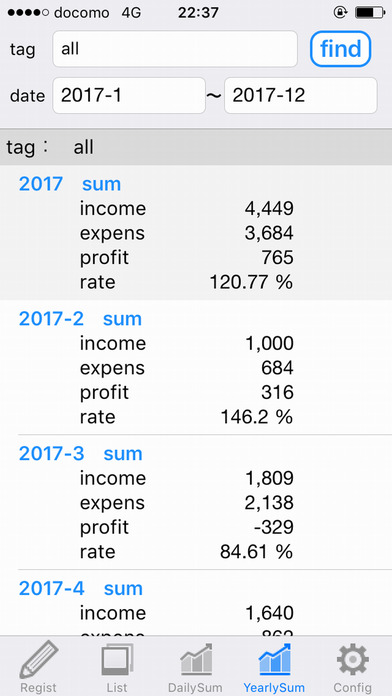 Casino Diary - Profit and Loss Manage screenshot 2