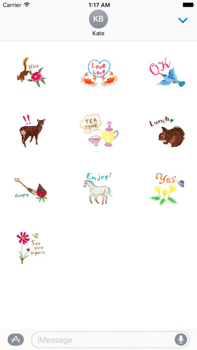 Hand Embroidery Animals Special Stickers screenshot 3