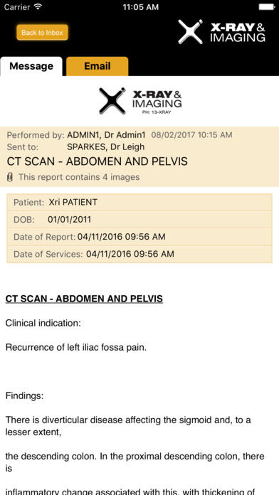 XRI Patient Access screenshot 4