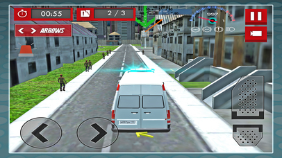 Ambulance Rescue Driver: Speed Driving to Hospital screenshot 3