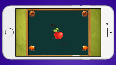 ABC Tracing Alphabet and Vocabulary fruits screenshot 2