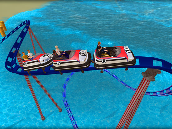 Игра 3D-симулятор Roller Coaster - Fun Land Adventure