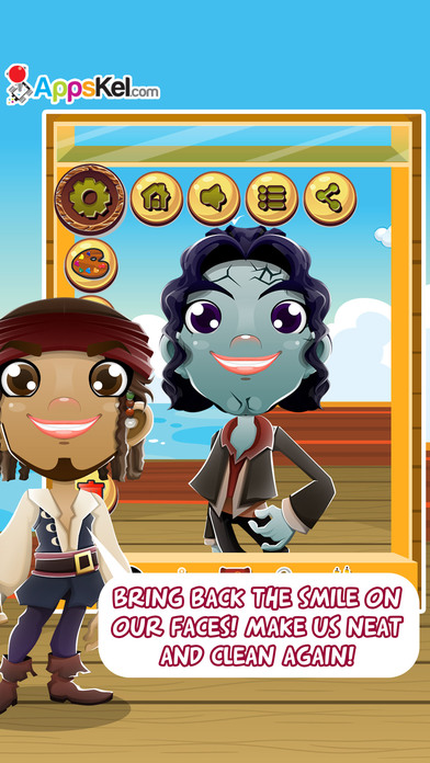 Captain Pirates Nose Doctor– Booger Games screenshot 4