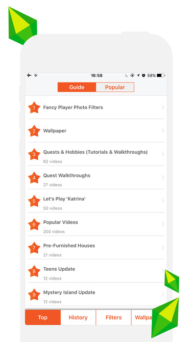 Screenshots of Free Life Points Cheats for The Sims Freeplay - Simoleons Guide for iPhone