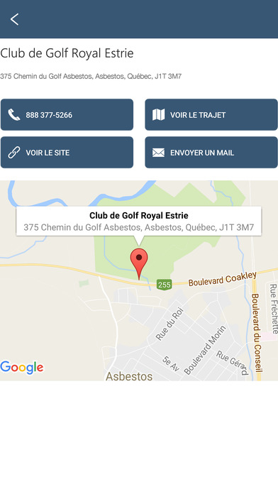 Golf Royal Estrie screenshot 3