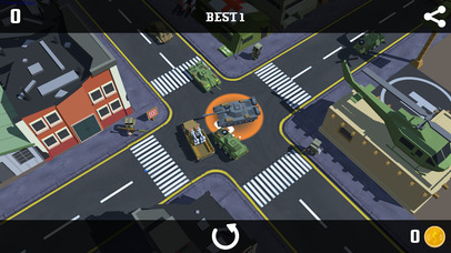 Rush War Traffic - Crossy Car City screenshot 4
