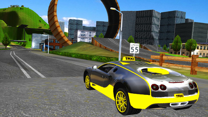 City Taxi Car Driver Sim-ulator screenshot 4