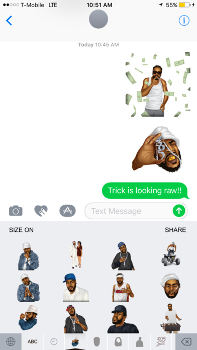 TRICKMOJI - Custom Emojis by Trick Daddy screenshot 3