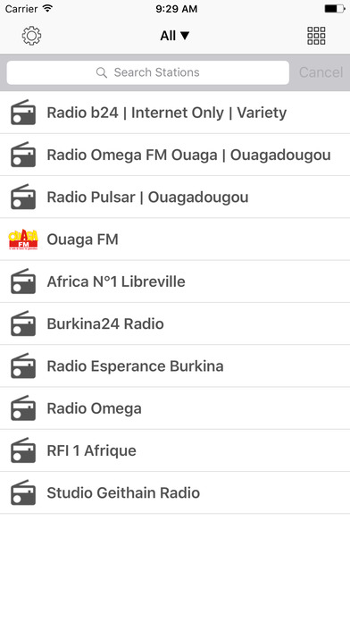 Radio FM Burkina Faso online Stations screenshot 2