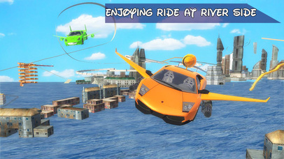 Airplane Real Car Fly Simulator 2017 screenshot 4