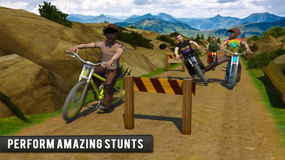Offroad Mountain Bike Racing: Freestyle Stunts PRO screenshot 3