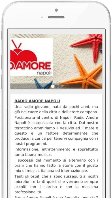 Radio Amore Napoli screenshot 2