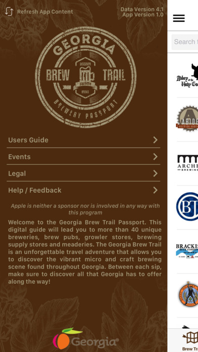 Georgia Brew Trail Passport screenshot 4