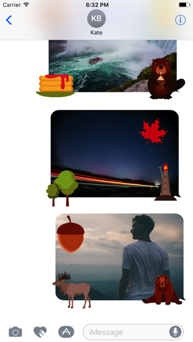 Animated I Love Canada Stickers screenshot 3