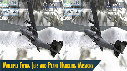 VR Airplane Flight Simulator: Challenging Missions screenshot 3