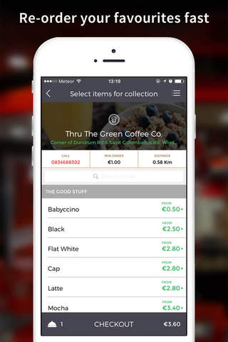 Thru the Green Coffee Company screenshot 3