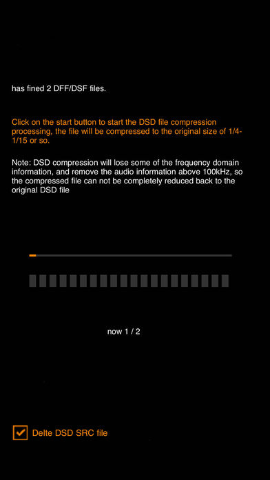 DSD to PCM Audio Master Transcode screenshot 2