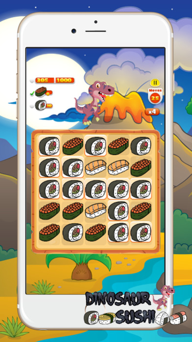 Dinosaur Sushi - Dino Food Math Games screenshot 3