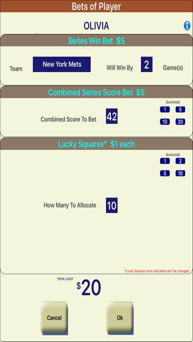 GameBet for Baseball GamePool screenshot 4