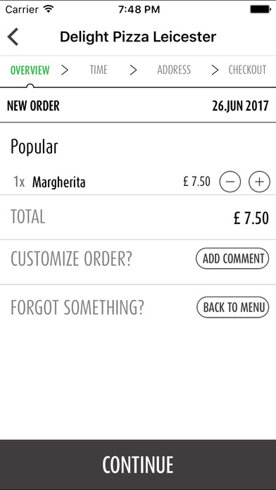 Delight Pizza Leicester screenshot 2