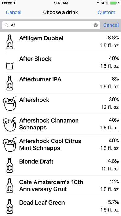 Drinks Tracker - Track drinks screenshot 3
