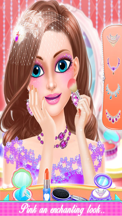 Princess Girl Makeup Me Salon screenshot 3