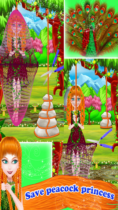 Fairy Tale Princess Peacock screenshot 2