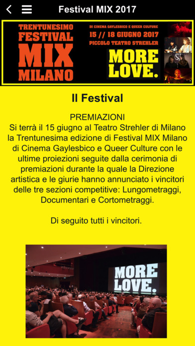 MiX Festival Internazionale screenshot 2