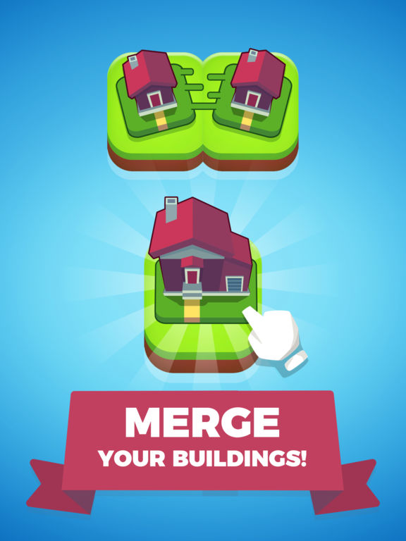 Merge Town All Houses deckfasr