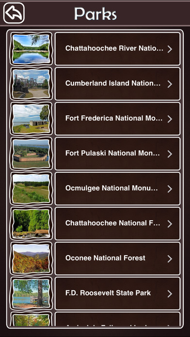 Georgia National & State Parks screenshot 3