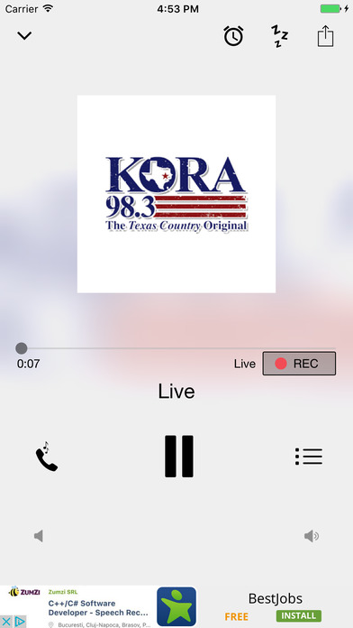KORA-FM screenshot 2