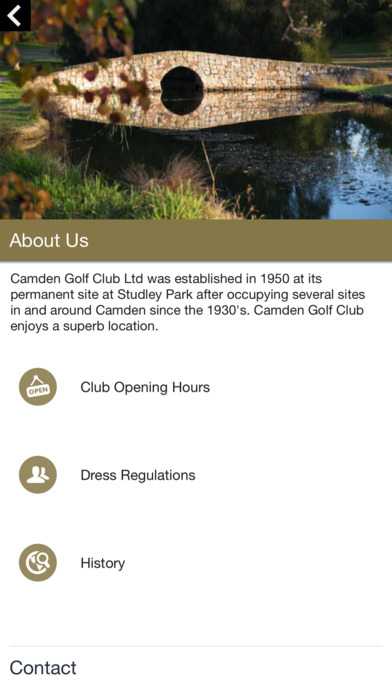 Camden Golf Club screenshot 2