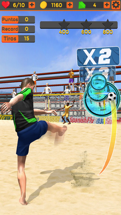 Shoot 2 Goal - Beach Soccer screenshot 4