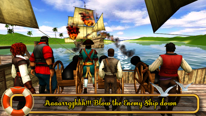 Pirate Treasure Transport & Sea Shooting Game screenshot 2