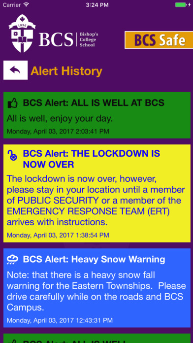 BCS Safe screenshot 2