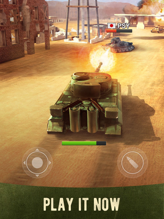 War Machines: 3D Multiplayer Tank Shooting Gamescreeshot 1