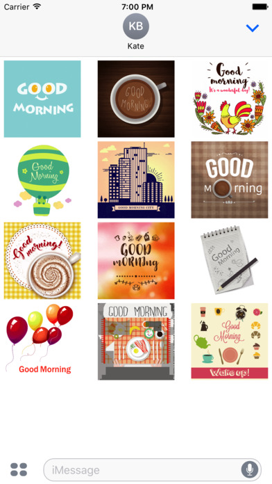 Animated Good Morning Stickers screenshot 2