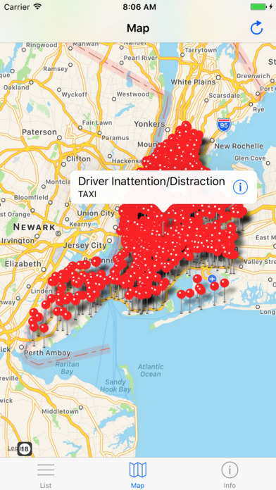 New York City Collisions - Up To Date Accidents screenshot 2