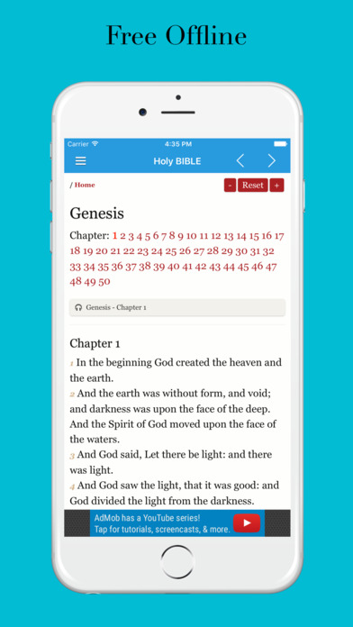 King James Version Bible Offline:KJV Audiobook MP3 screenshot 2
