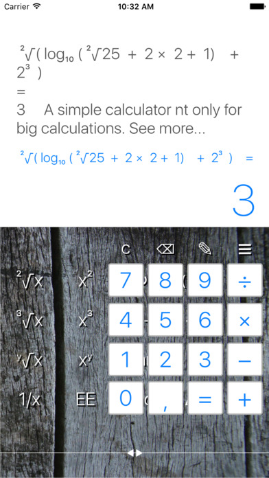 MathCooker calculates & writes screenshot 2