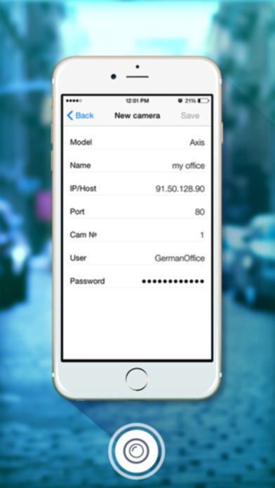 IP Camera - Cam Viewer for iPhone screenshot 3
