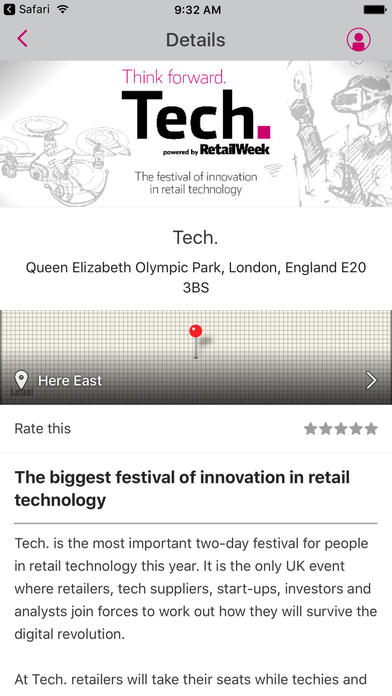 Tech. powered by Retail Week screenshot 2